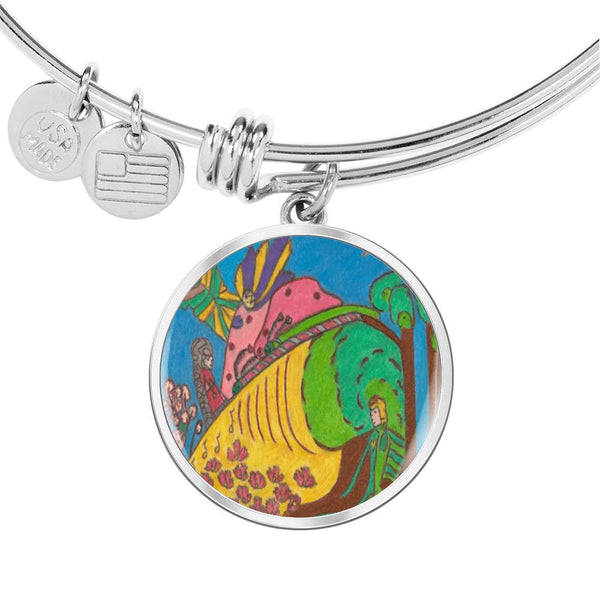 Whimsical Wonderland, Circle Bangle.