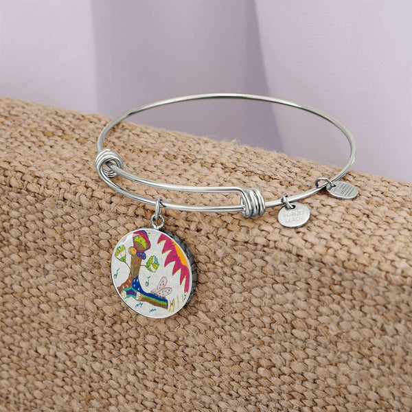 Tree Stump (Growing up-Renewal) Circle Bangle