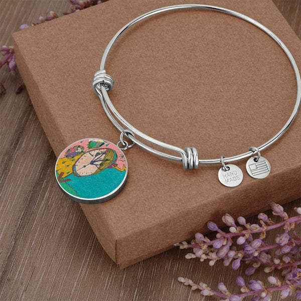 Wake Up (Timekeeper) Circle Bangle