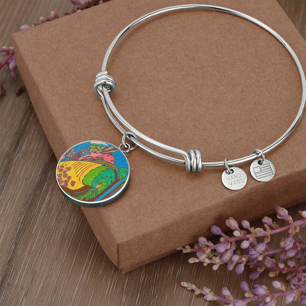 Whimsical Wonderland, Circle Bangle.