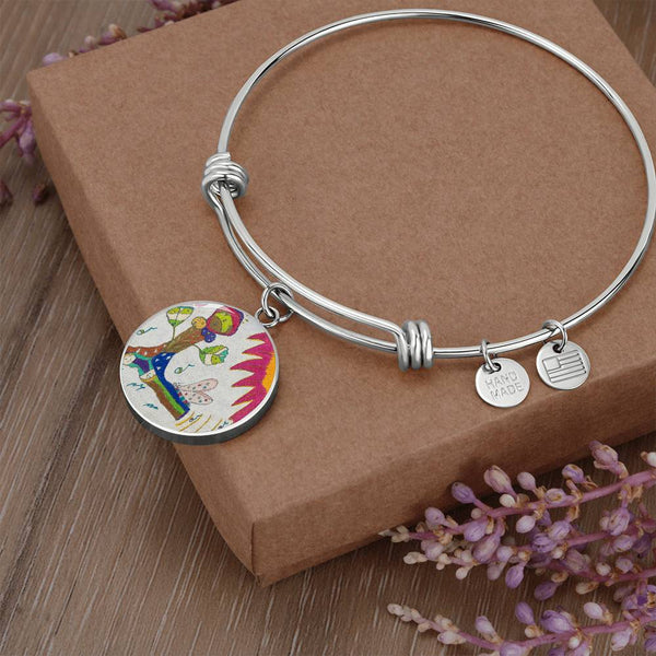 Tree Stump (Growing up-Renewal) Circle Bangle