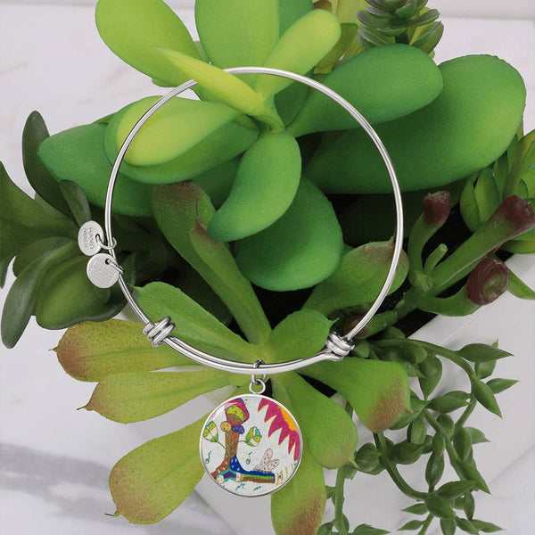 Tree Stump (Growing up-Renewal) Circle Bangle