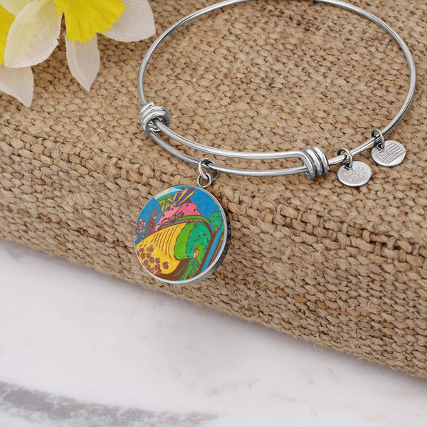 Whimsical Wonderland, Circle Bangle.
