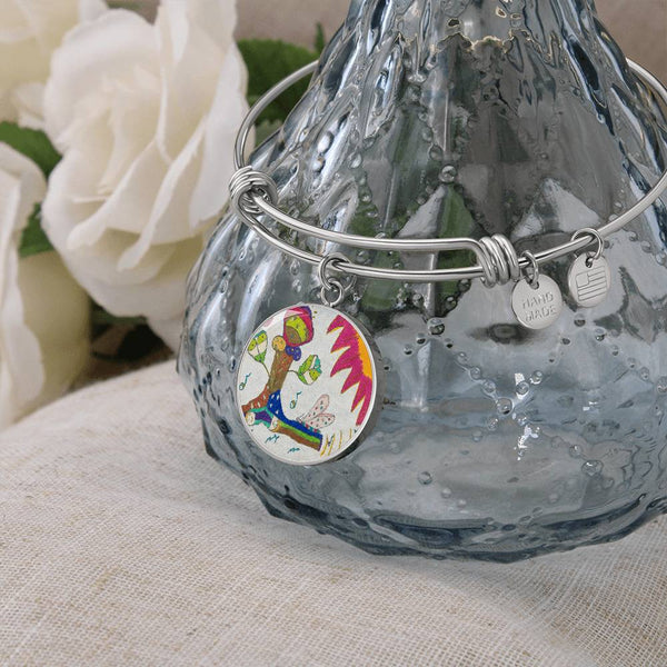 Tree Stump (Growing up-Renewal) Circle Bangle