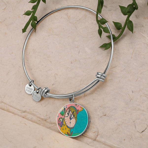 Wake Up (Timekeeper) Circle Bangle