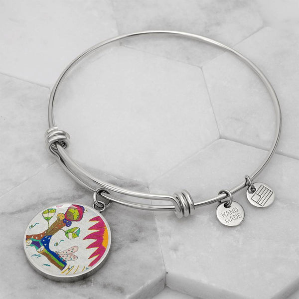 Tree Stump (Growing up-Renewal) Circle Bangle
