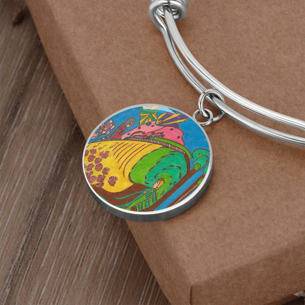 Whimsical Wonderland, Circle Bangle.