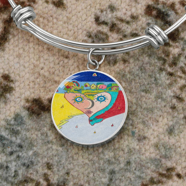 Cosmic Heart (1st Edition) Circle Bangle