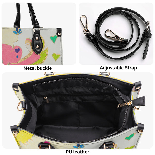 Cosmic Phoenix (2nd Edition), Multiple Sizes Upgraded Luxury Women PU Leather Handbag