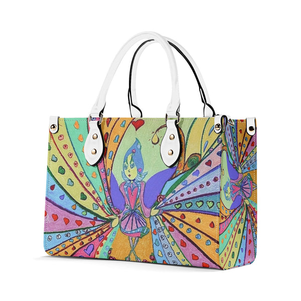 Radiant Dance, Multiple Sizes Upgraded Luxury Women PU Leather Handbag