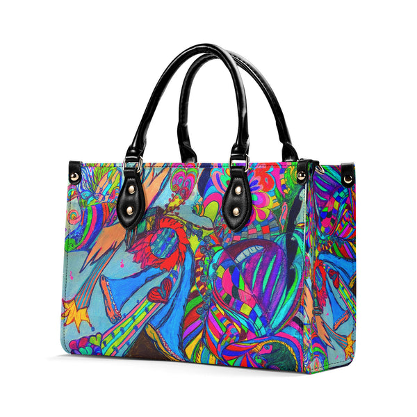 Cosmic Star; 'Multiple Sizes Upgraded Luxury Women PU Leather Handbag'