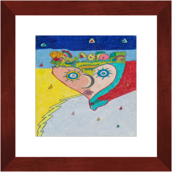 Cosmic Heart (1st Edition) (Cosmic Collection) Premium Framed Prints