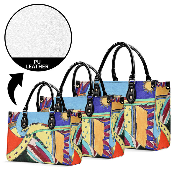 Free As A Bird, Multiple Sizes Upgraded Luxury Women PU Leather Handbag