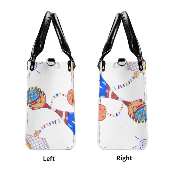 Dribble, Multiple Sizes Upgraded Luxury Women PU Leather Handbag