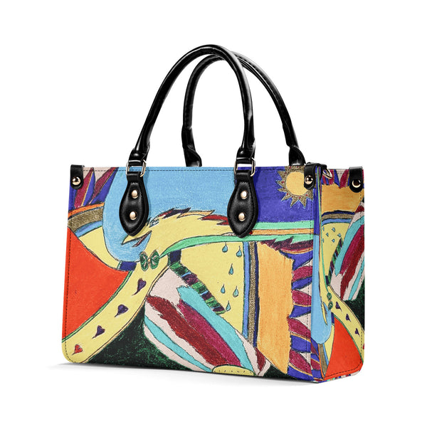 Free As A Bird, Multiple Sizes Upgraded Luxury Women PU Leather Handbag