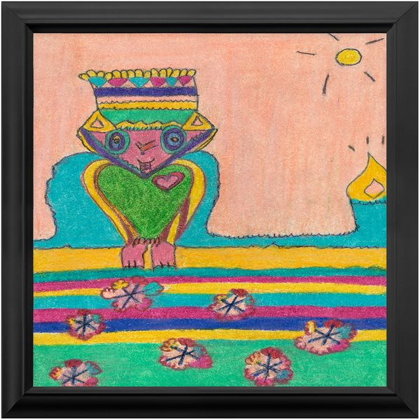 Brave Heart, Premium Framed Prints