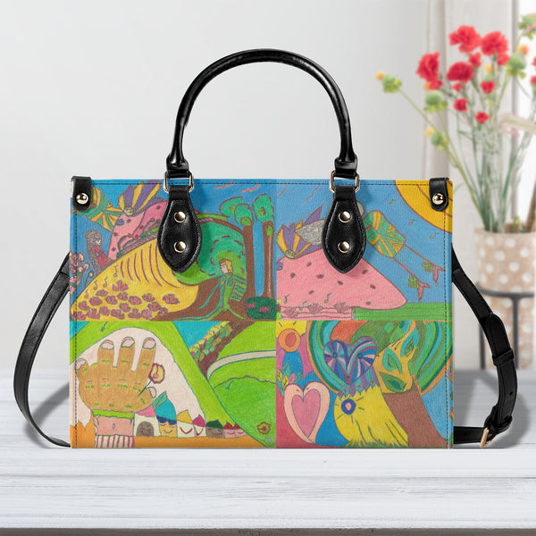 Whimsical Wonderland (Alternate 4th Edition) Multiple Sizes Upgraded Luxury Women PU Leather Handbag