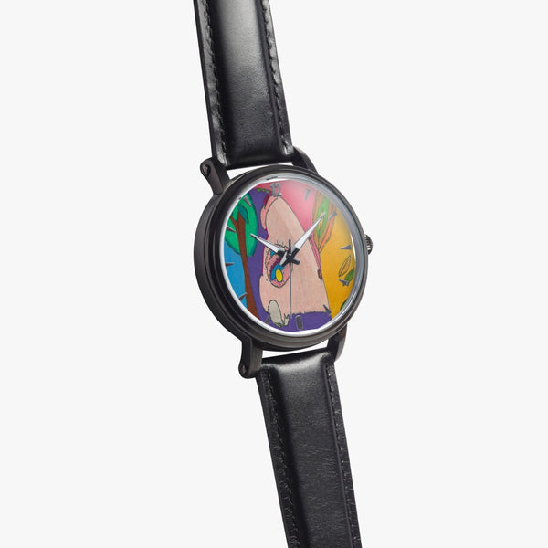 Sunset 157. 46mm Unisex Automatic Watch(Black)