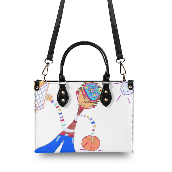 Dribble, Multiple Sizes Upgraded Luxury Women PU Leather Handbag