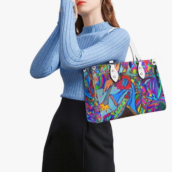 Cosmic Star "Multiple Sizes Upgraded Luxury Women PU Leather Handbag"