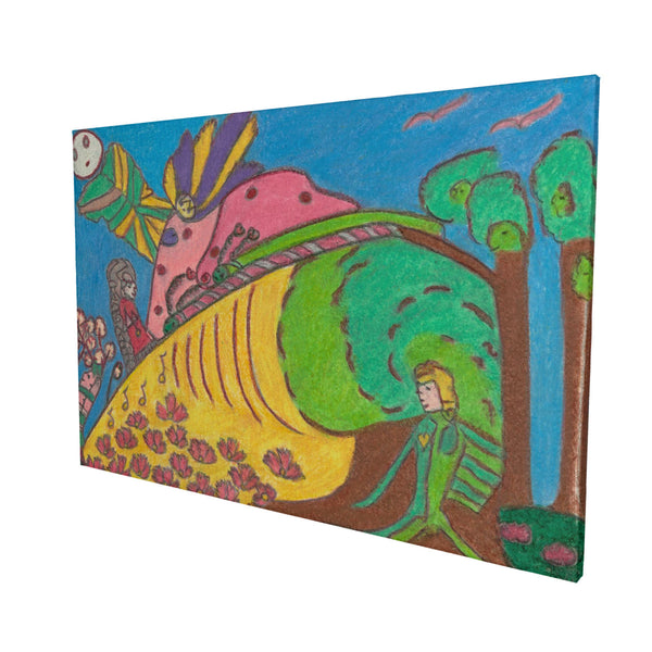 Whimsical Wonderland, HC_C24 Canvas with Mounting Brackets 16x24in (horizontal)