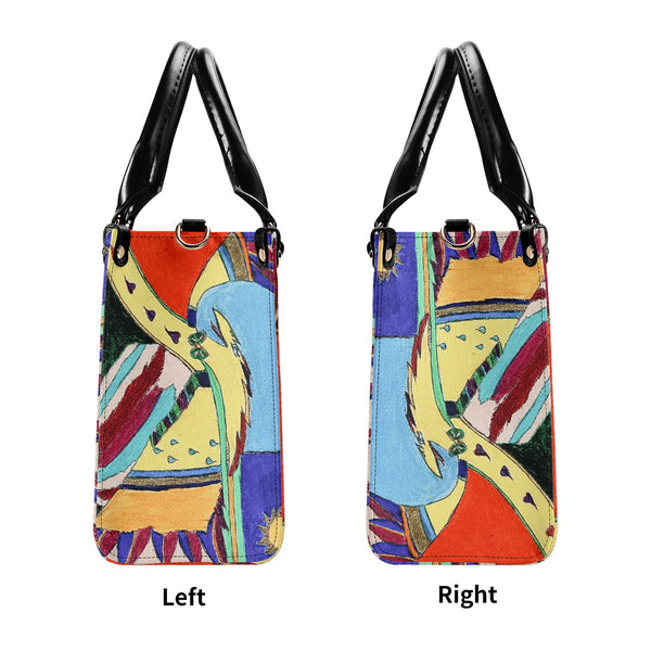 Free As A Bird, Multiple Sizes Upgraded Luxury Women PU Leather Handbag