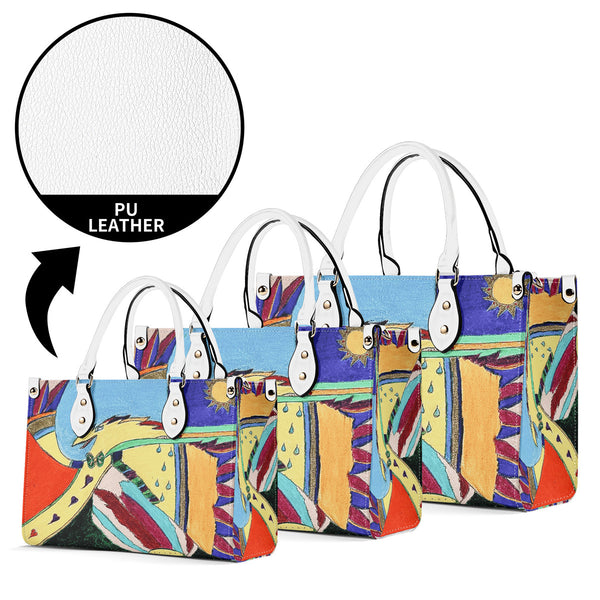 Free As A Bird, Multiple Sizes Upgraded Luxury Women PU Leather Handbag