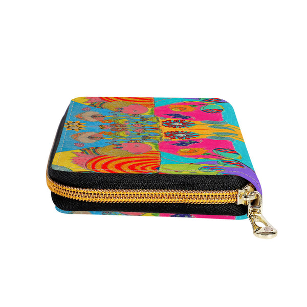 Bug Trippin' SF_F2 L Zipper Purse Clutch Bag