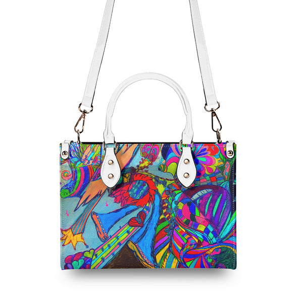 Cosmic Star; 'Multiple Sizes Upgraded Luxury Women PU Leather Handbag'
