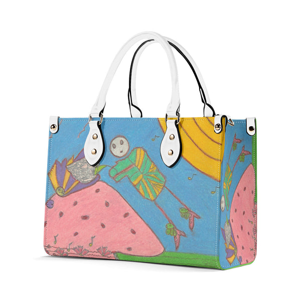 Full Moon, Multiple Sizes Upgraded Luxury Women PU Leather Handbag