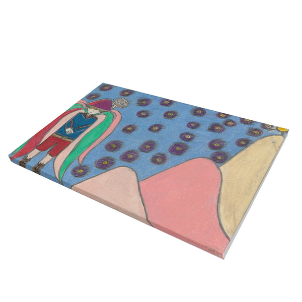 Bright Side (Angel) HC_C22 Canvas with Mounting Brackets 12x18in (horizontal)