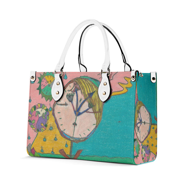 Wake Up, Multiple Sizes Upgraded Luxury Women PU Leather Handbag