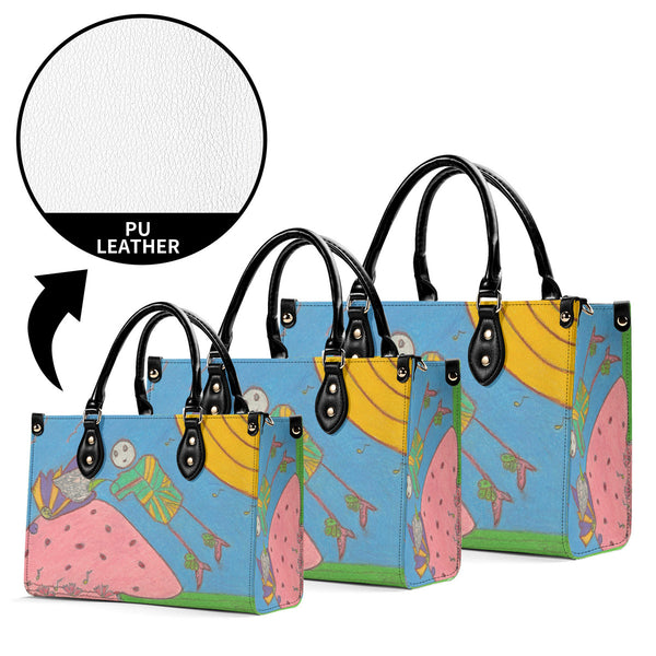 Full Moon, Multiple Sizes Upgraded Luxury Women PU Leather Handbag