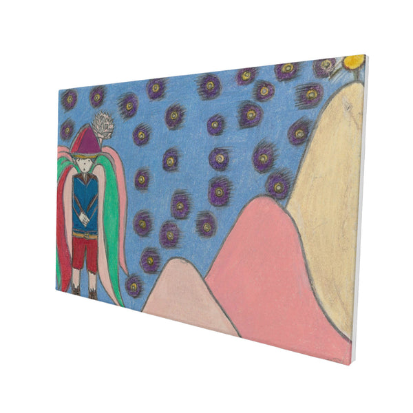 Bright Side (Angel) HC_C22 Canvas with Mounting Brackets 12x18in (horizontal)