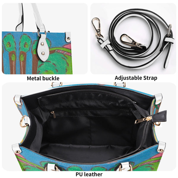 Whimsical Wonderland (Alternative 1st Edition) Multiple Sizes Upgraded Luxury Women PU Leather Handbag