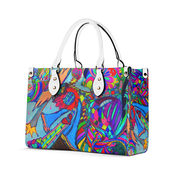Cosmic Star "Multiple Sizes Upgraded Luxury Women PU Leather Handbag"